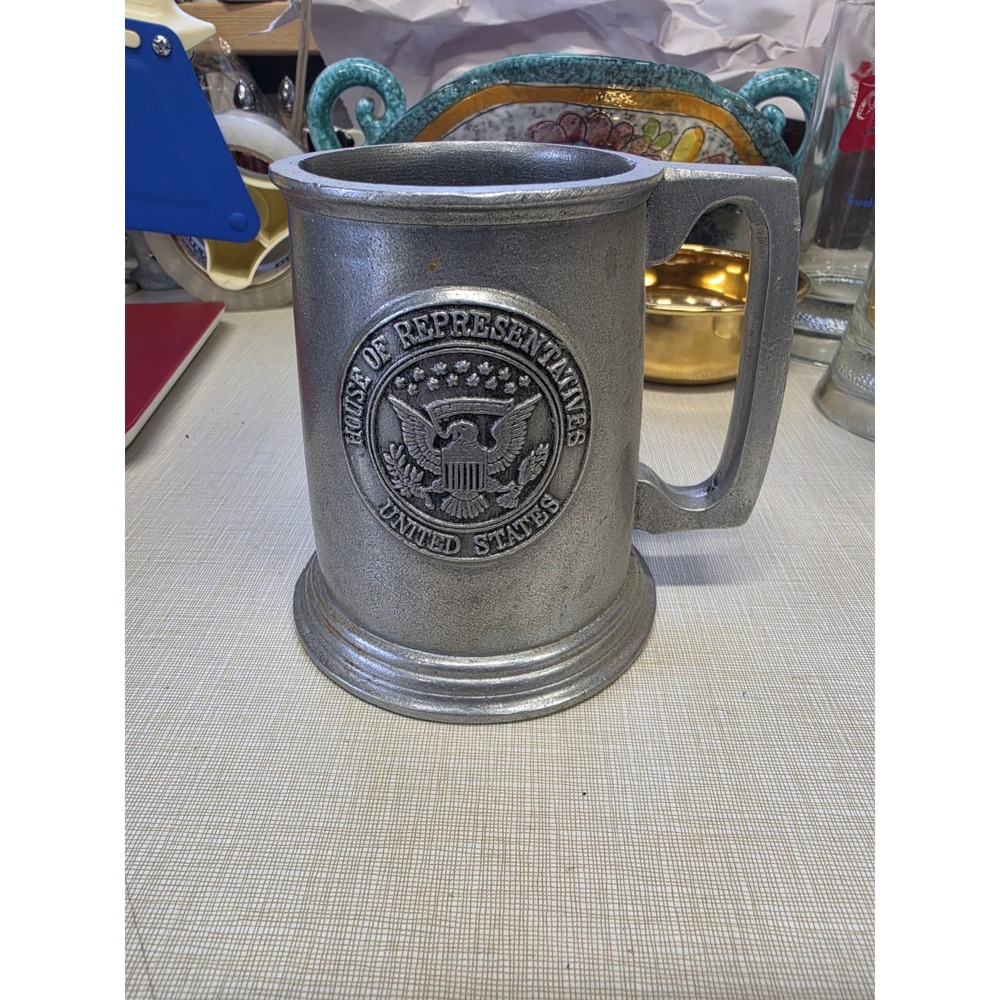 Vintage Wilton Pewter House of Representatives USA Mug